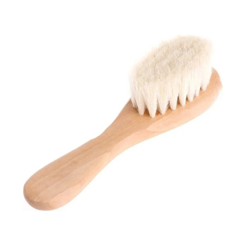 Gizemli Home Bebek Saç Fırçası Doğal Keçi Kılı Midi Boy Bebek Konak Tarağı (Extra Yumuşak) GZMH-98782 Bebek Saç Fırça-Tarak Fiyatı