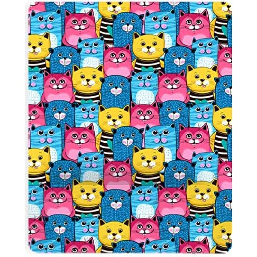 Gizeo Concept Renkli Karışık Kedi Desenli Bilek Destekli Mouse Pad Mouse Pad Fiyatı