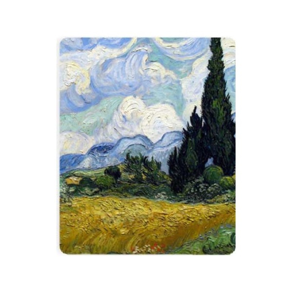Gizeo Concept Van Gogh Green Field Desenli Bilek Destekli Mouse Pad - Renkli Mouse Pad Fiyatı