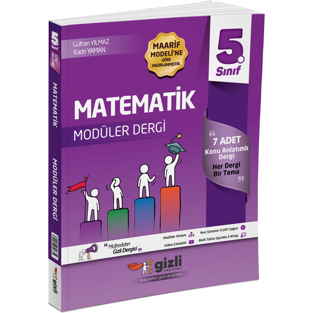 Gizli 5. Sınıf Matematik Müfredatın Gizli Dergisi Gizli Yayınları Matematik Fiyatı