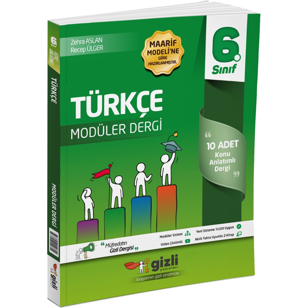 Gizli 6. Sınıf Türkçe Müfredatın Gizli Dergisi Gizli Yayınları - HBCV00009RC9ZG Diğer Fiyatı