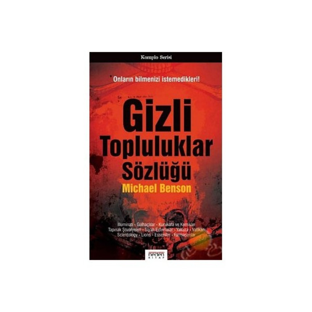 Gizli Topluluklar Sözlüğü Güncel - Genel Konular Fiyatı