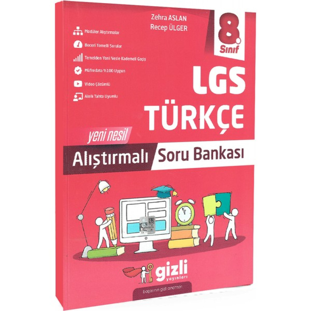 Gizli Yayınları 8. Sınıf Türkçe Lgs Yeni Nesil Alıştırmalı Soru Bankası Türkçe Fiyatı
