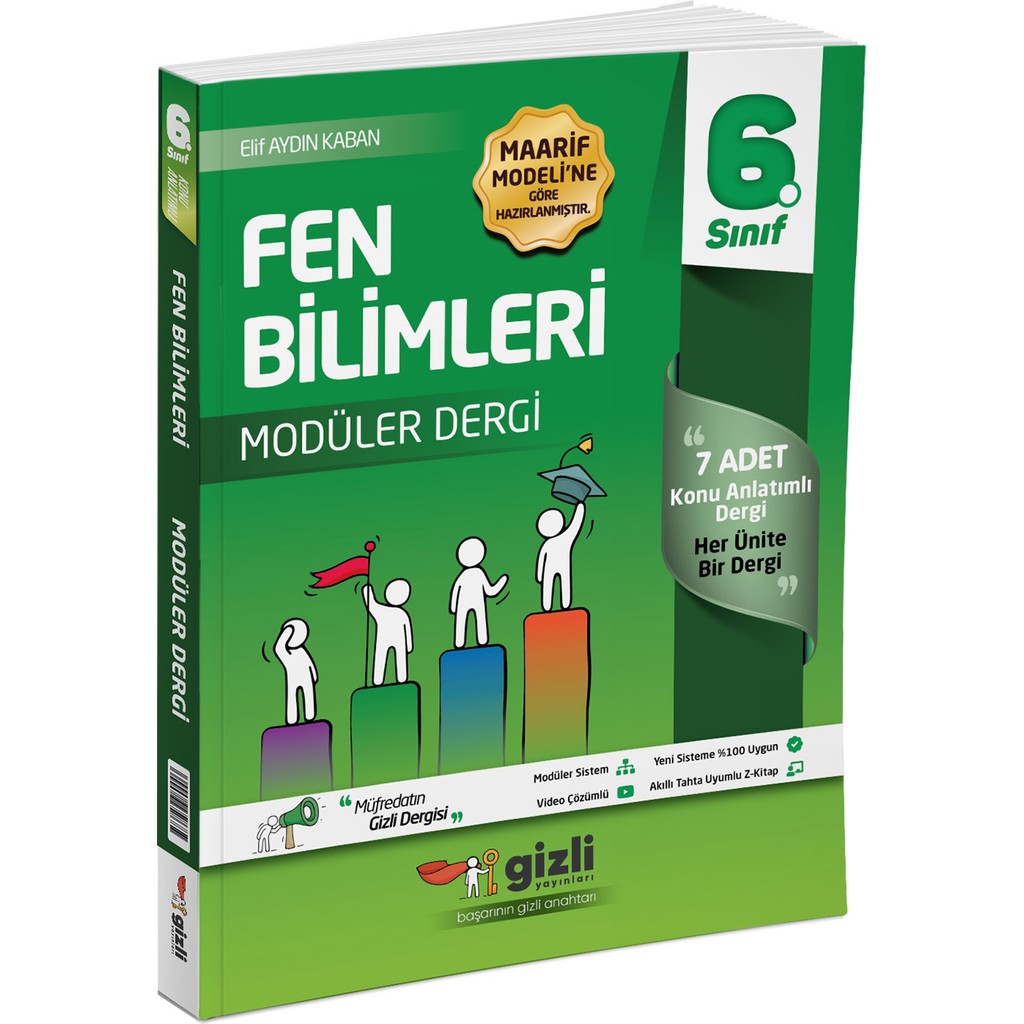 Gizli Yayınları Gizli 6. Sınıf Fen Bilimleri Müfredatın Gizli Dergisi Gizli Yayın Diğer Fiyatı