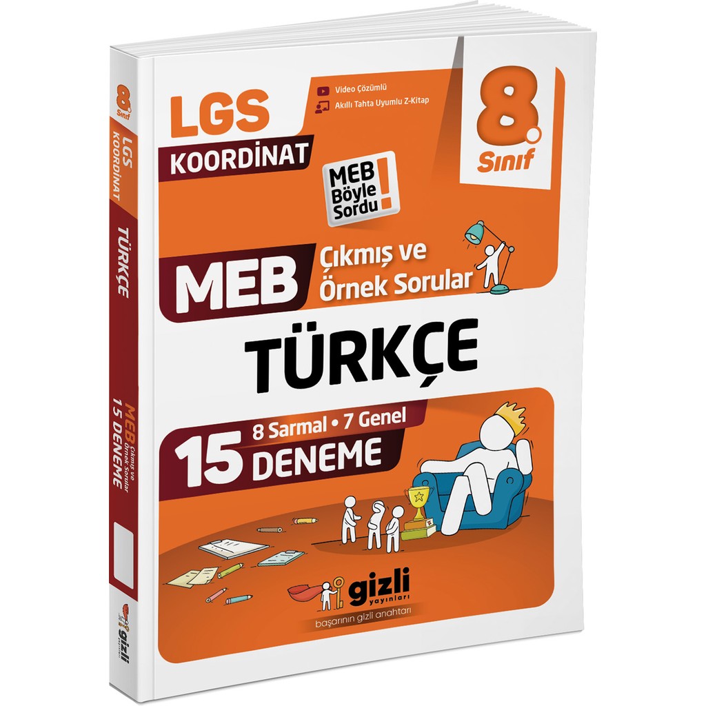 Gizli Yayınları Lgs Meb Çıkmış ve Örnek Sorular Türkçe 15'li Deneme-Meb Böyle Sordu Diğer Fiyatı