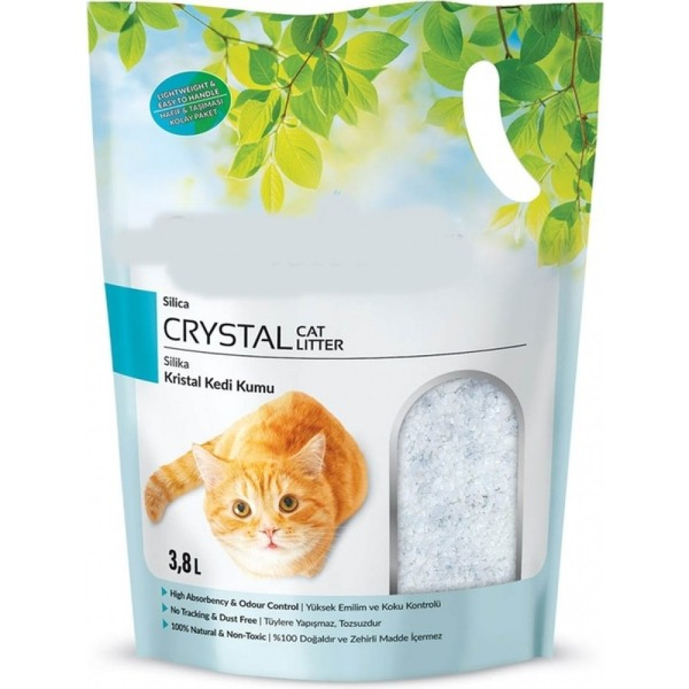Gizzodo 4 Paket Kedi Kumu Silica Kristal Kedi Kumu 1.4 kg - 3.8 L Evcil Hayvan Ürünleri Fiyatı