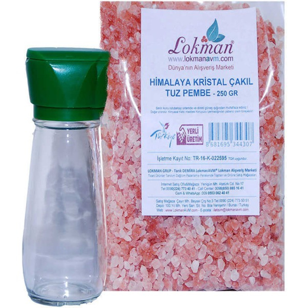 Gizzodo Tuz Karabiber Değirmeni Yeşil + Himalaya Çakıl Tuz Pembe 250 gr Baharat Setleri & Baharatlıklar Fiyatı