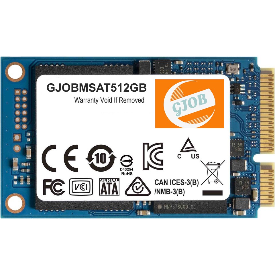 Gjob 512gb Msata SSD 512 GB Kapasite 540 Mb/s Okuma 480 Mb/s Yazma Hızı SSD / Solid State Drive Fiyatı