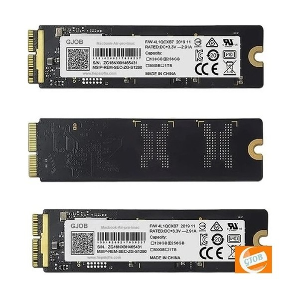Gjob Macbook Air EMC2924 256GB SSD Disk A1465 256GB SSD Disk SSD / Solid State Drive Fiyatı