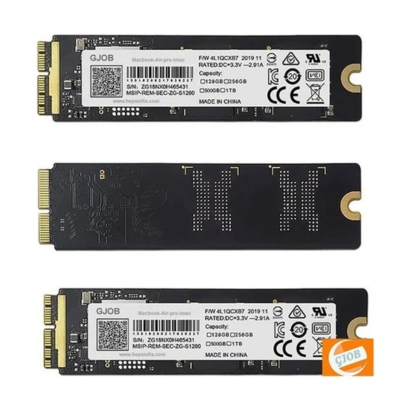 Gjob Macbook Pro EMC2875 512GB SSD Disk A1502 512GB SSD Disk Dizüstü Bilgisayar Fiyatı