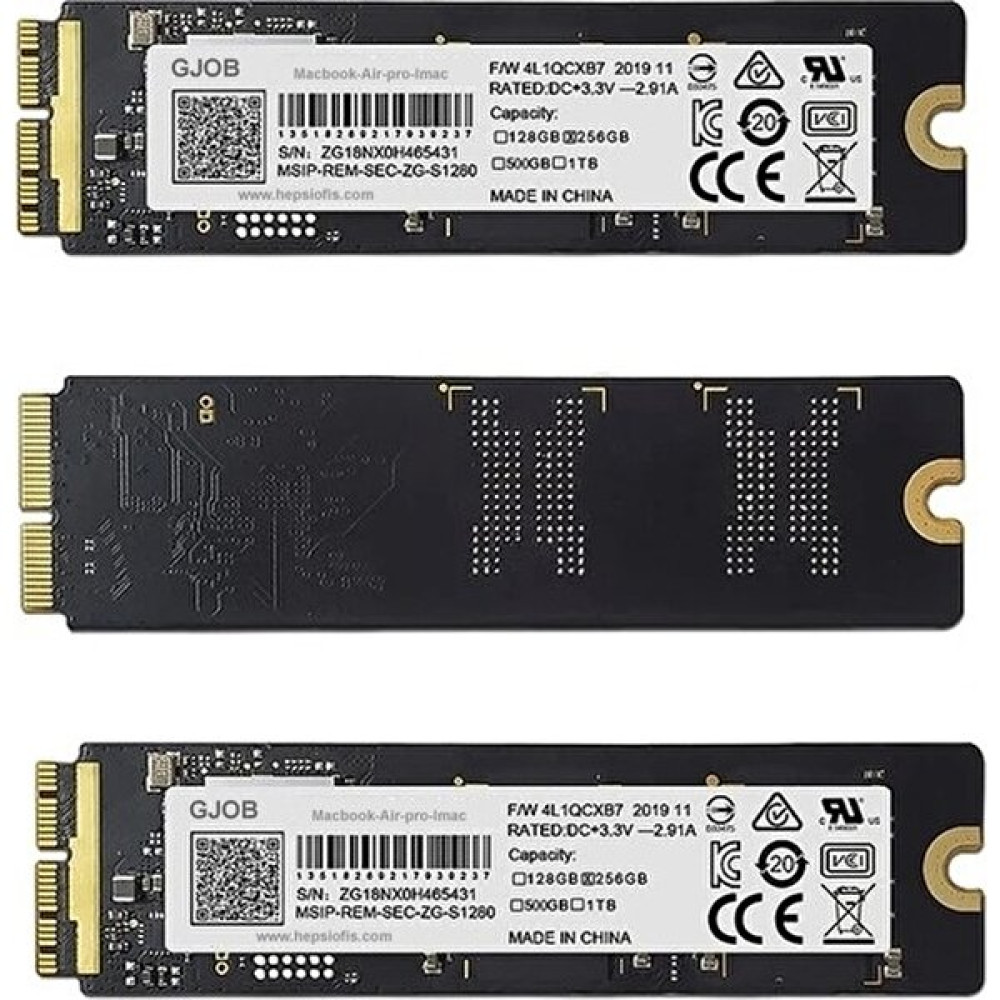Gjob MK462TU/A 256GB SSD Disk Harddisk Sabit Diskler Fiyatı