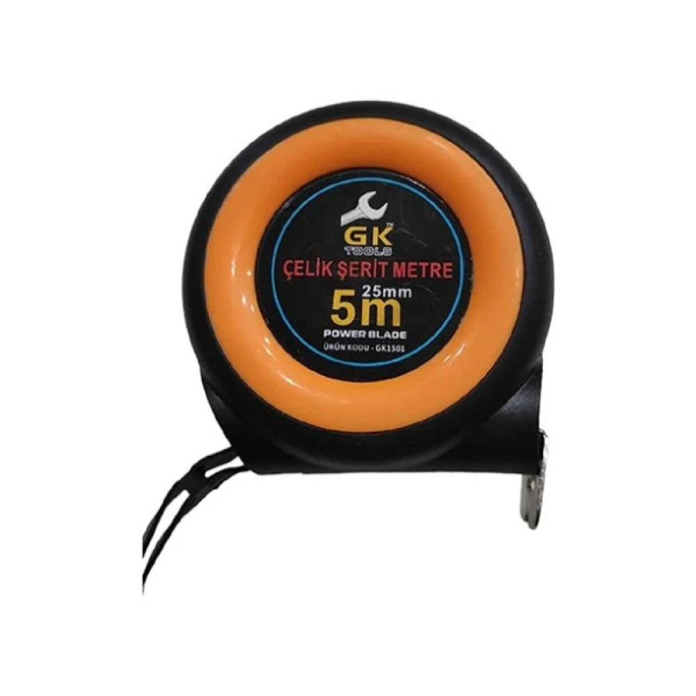 GK Tools Çelik Şerit Metre - 5M*25MM Oto Boyaları Fiyatı
