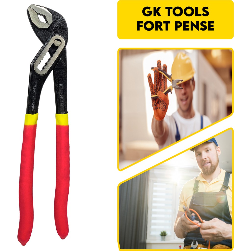 Gk Tools Fort Ayarlı Pense 250 mm SSD / Solid State Drive Fiyatı