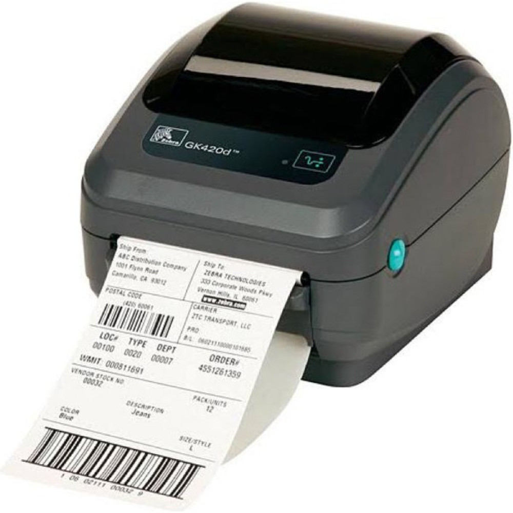 GK42-202520-000 Zebra GK420D Barkod Yazıcı Seri-Paralel-Usb Oto Boyaları Fiyatı