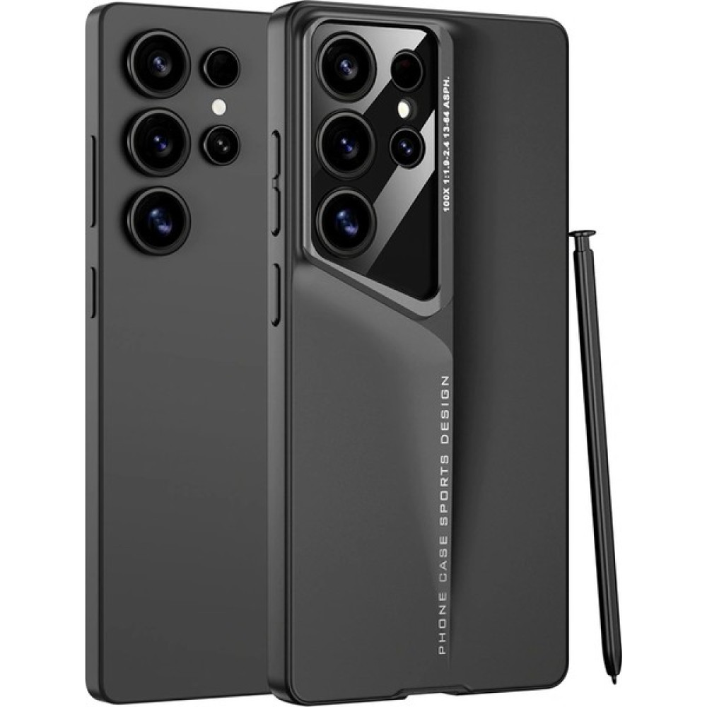 GKK Galaxy S25 Ultra Kılıf Ultra Ince Kamera Korumalı Sert Rubber Redclick Procase Kapak - Siyah Cep Telefonu Kılıfı Fiyatı