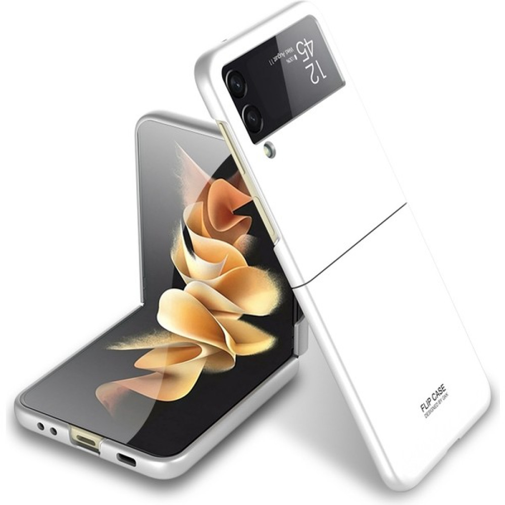 Gkk Samsung Galaxy Z Flip3 5g Kılıf (Yurt Dışından) - Beyaz Cep Telefonu Kılıfı Fiyatı