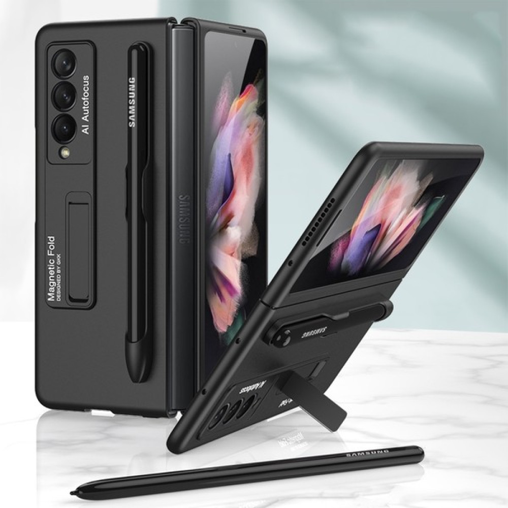 Gkk Samsung Galaxy Z Fold3 5g Kılıf (Yurt Dışından) - Siyah Cep Telefonu Kılıfı Fiyatı