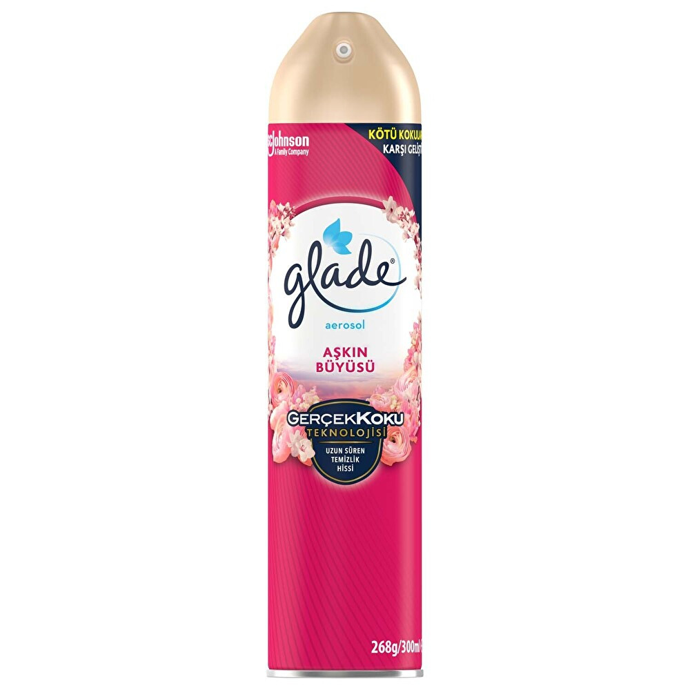 Glade Hava Tazeleyici Aerosol Oda Kokusu Aşkın Büyüsü 300ml Oda Kokusu Fiyatı