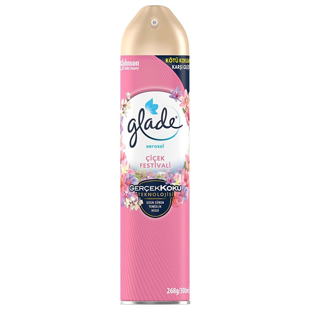 Glade Hava Tazeleyici Aerosol Oda Kokusu Çiçek Festivali 300ml Oda Kokusu Fiyatı