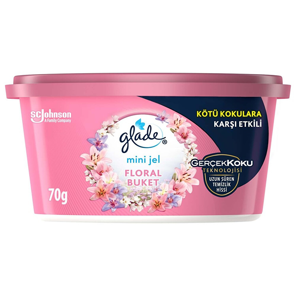 Glade Hava Tazeleyici Jel Mini Jel Floral Buket 70g Oda Kokusu Fiyatı