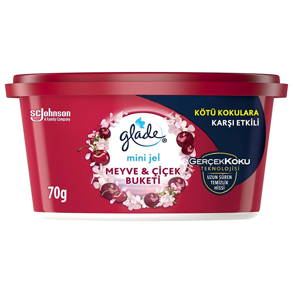 Glade Hava Tazeleyici Jel Mini Jel Meyve Ve Çiçek Buketi 70g Oda Kokusu Fiyatı