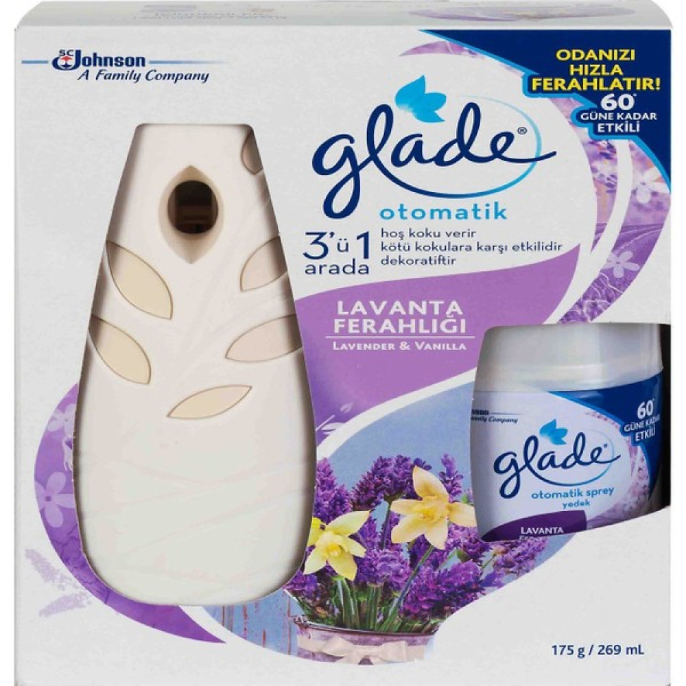 Glade Otomatik Sprey Sistem ve Yedek Lavanta Kokusu Oda Kokusu Fiyatı