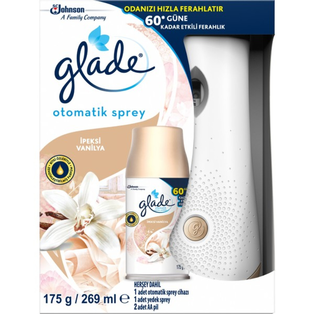 Glade Otomatik Sprey Vanilya Makine + Yedek 269 ml Oda Kokusu Fiyatı