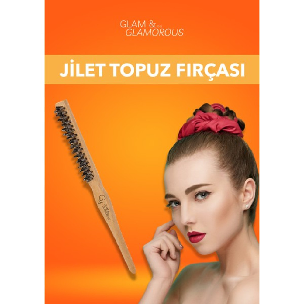 Glam & Glamorous Profesyonel Jilet Topuz Fırçası - 3/0 Koyu Kahve Oto Boyaları Fiyatı