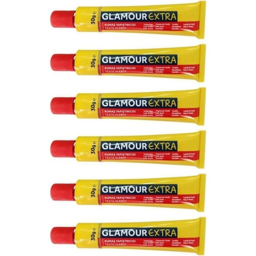 Glamour Ekstra Kumaş Yapıştırıcısı 30 gr 6 Adet Yapıştırıcı - Tutkal Fiyatı
