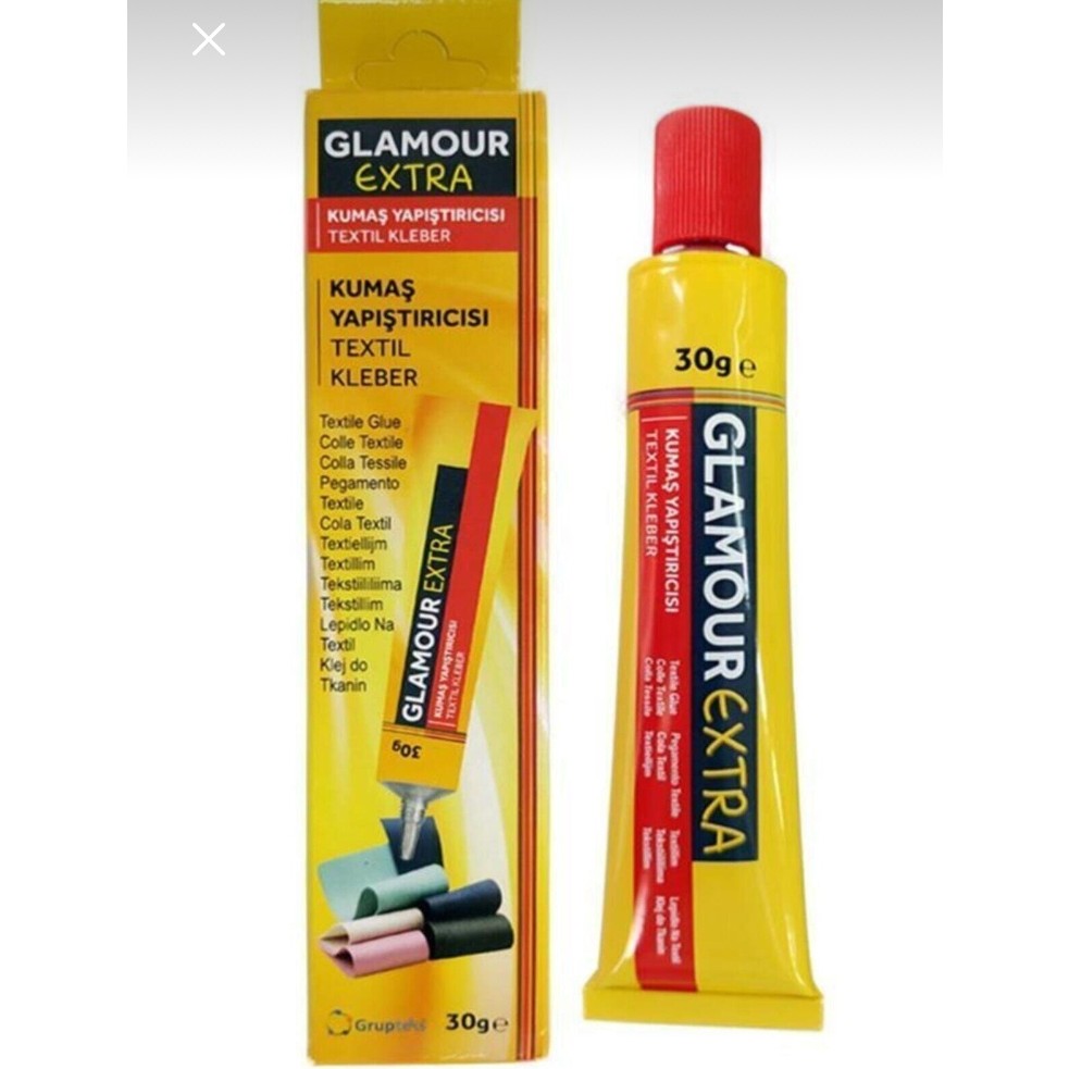 Glamour Kumaş Yapıştırıcı 30 gr - Şeffaf - Sıvı Yapıştırıcı - Tutkal Fiyatı