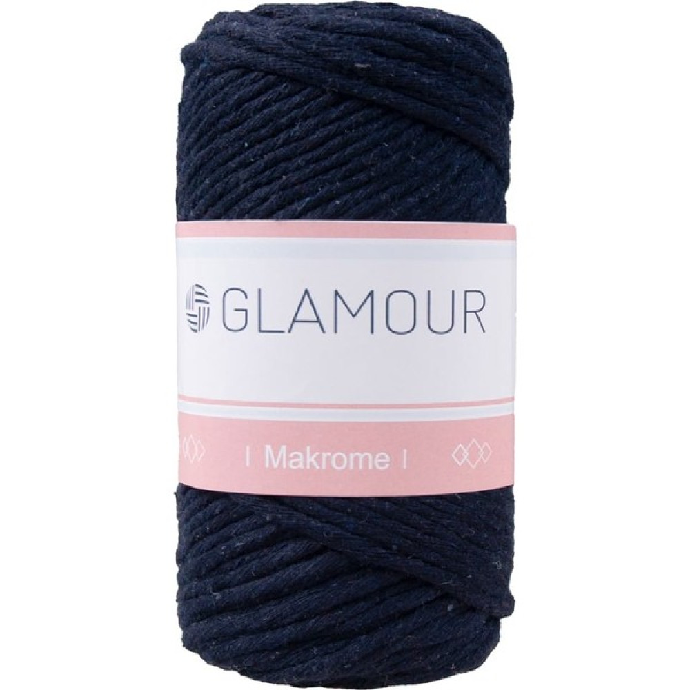 Glamour Taranabilir Makrome 3 mm - 250 gr - Lacivert Oto Boyaları Fiyatı