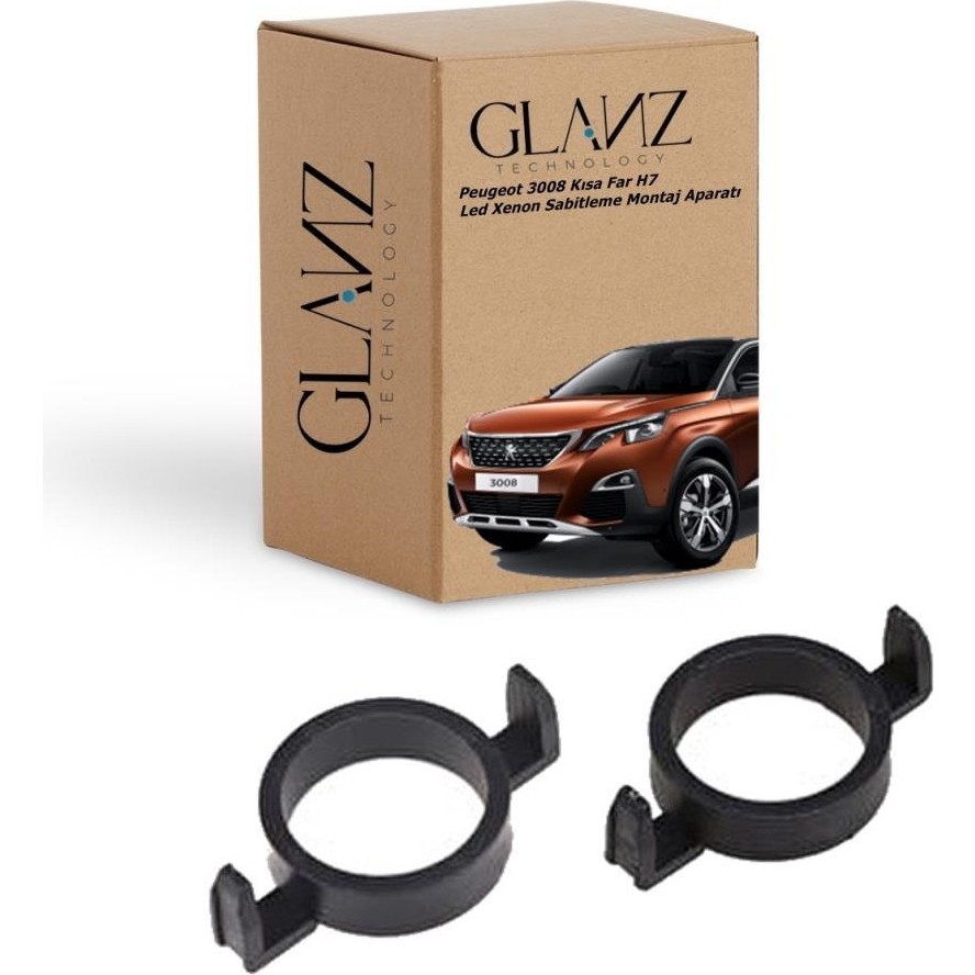 Glanz Peugeot 3008 LED Xenon H7 Bağlantı Sabitleme Montaj Aparatı Ledli Lambalar Fiyatı