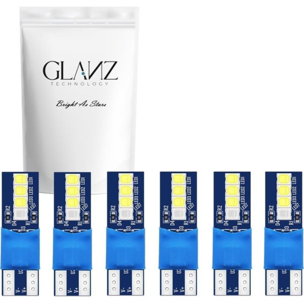 Glanz T10 W5W Mavi Sonrasında Beyaz Işık Veren LED Lamba 6 Adet Oto Boyaları Fiyatı