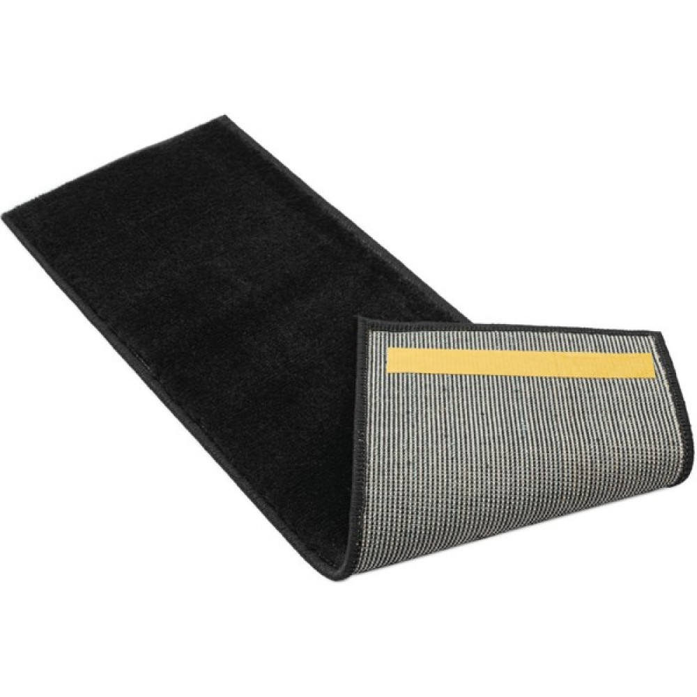 Glary Home GH13A-B Düz Desenli Kaydırmaz Tabanlı 13'lü Merdiven Halısı - Siyah - 70,99 x 21,99 cm Salon Halısı Fiyatı