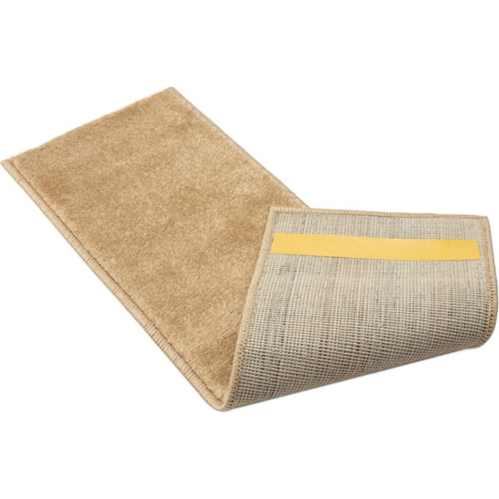 Glary Home GH13A-DBE Düz Desen Kaydırmaz Tabanlı 13'lü Merdiven Halısı - Koyu Bej - 70,99 x 21,99 cm Salon Halısı Fiyatı