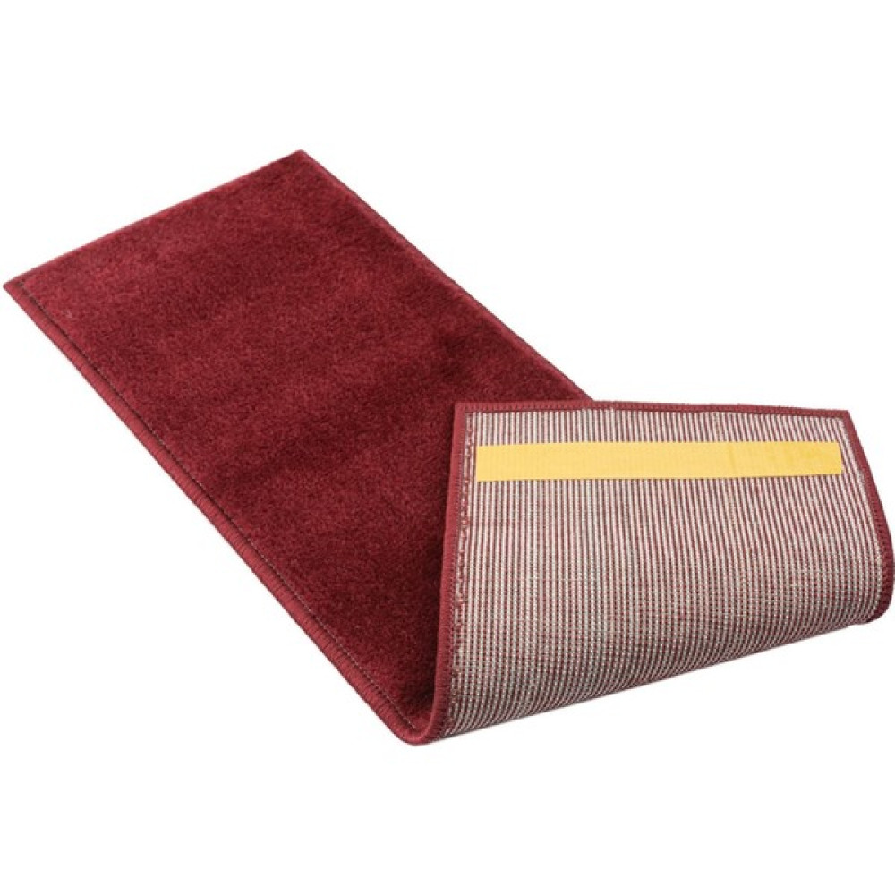 Glary Home GH13A-R Düz Desenli Kaydırmaz Tabanlı 13'lü Merdiven Halısı - Kırmızı - 70,99 x 21,99 cm Salon Halısı Fiyatı