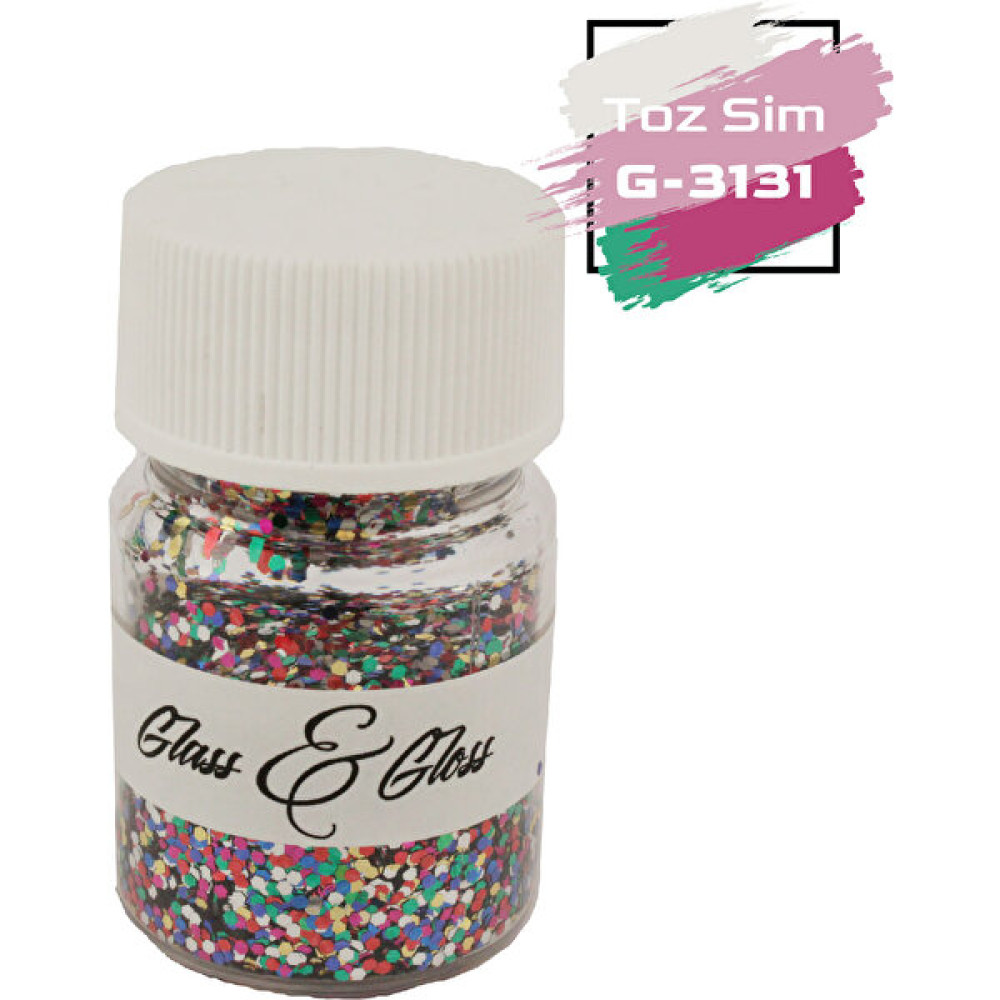 Glass & Gloss Hologram Sim Epoksi Hobi Sanatları Için 10 Gr. Yardımcı Malzeme Fiyatı