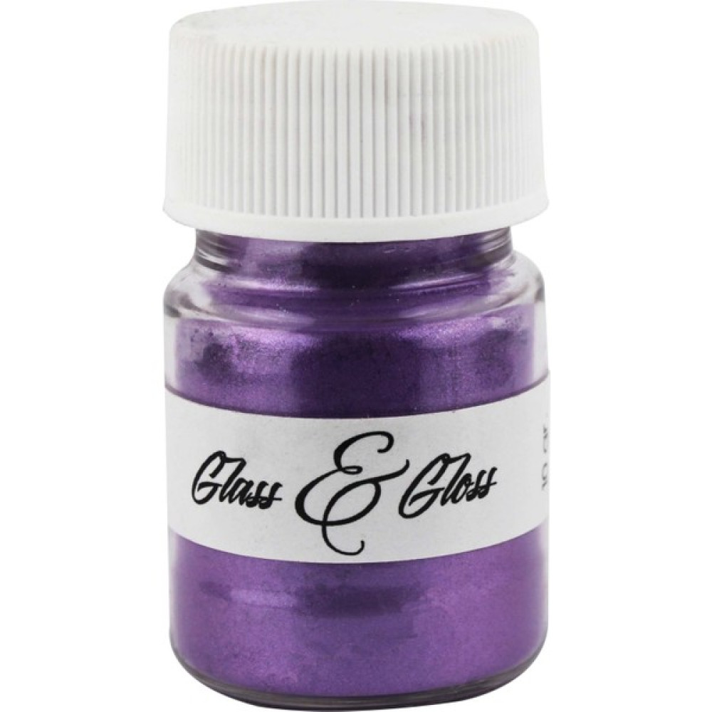 Glass & Gloss Sedef Pigment Epoksi Hobi Çalışmaları Için 10 gr - Violet Yardımcı Malzeme Fiyatı