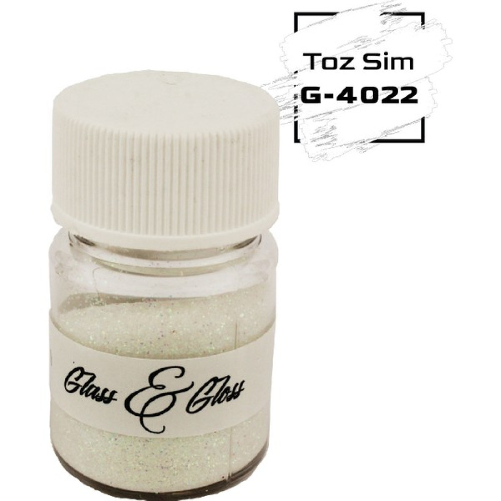 Glass & Gloss Toz Sim Epoksi Reçine Hobi Çalışmaları Için 10 Gr. - İnci Sanatsal Malzemeler Fiyatı