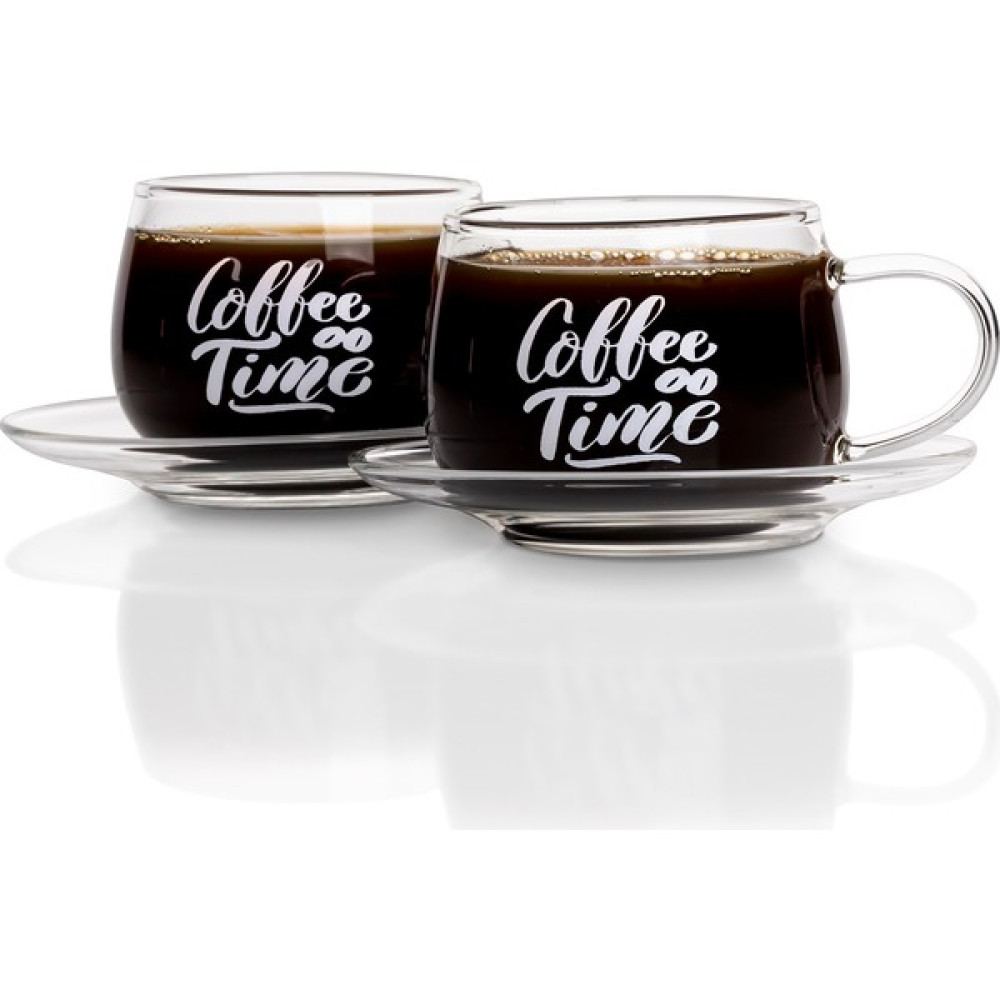 Glass In Love Borosilikat Fincan Seti 2'li Fincan / Bardak / Kahve Takımı Fiyatı