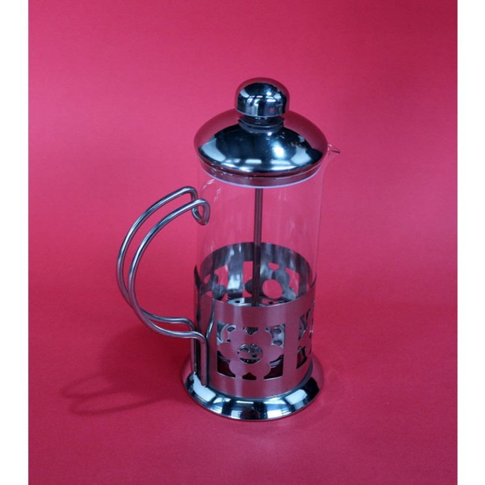 Glass In Love Papatya Desenli Çelik Kahve & Bitki Çayı Demleme Bardağı 350 ml French Press Fiyatı