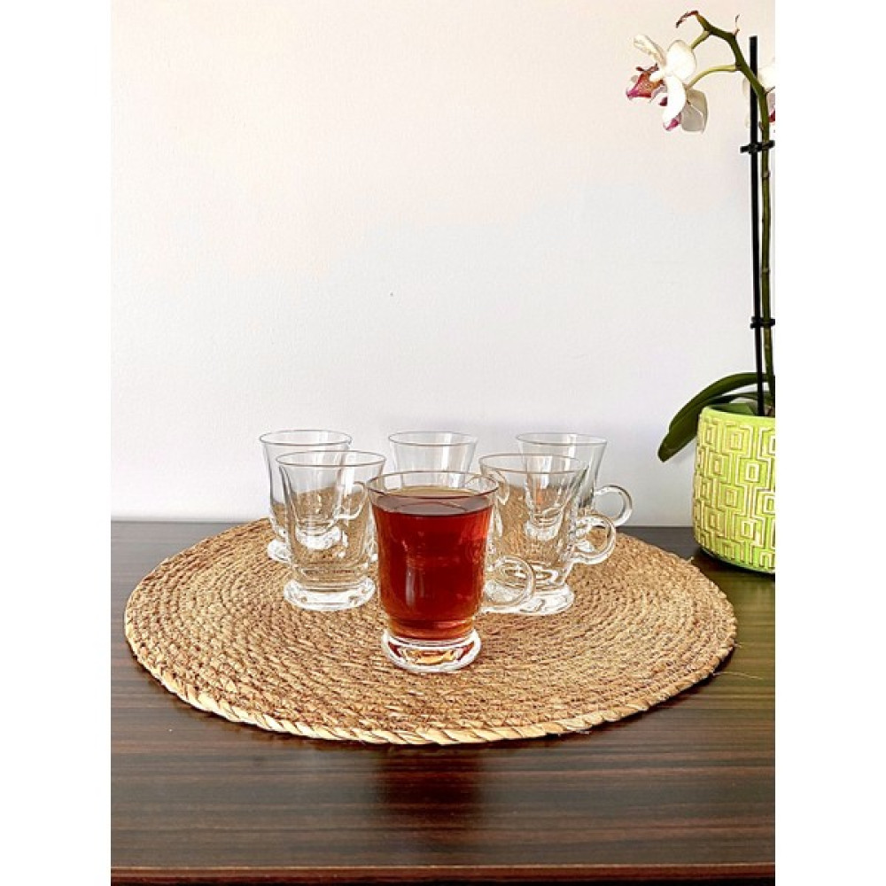 Glassella Kulplu Çay Bardağı 6'lı Fincan / Bardak / Kahve Takımı Fiyatı