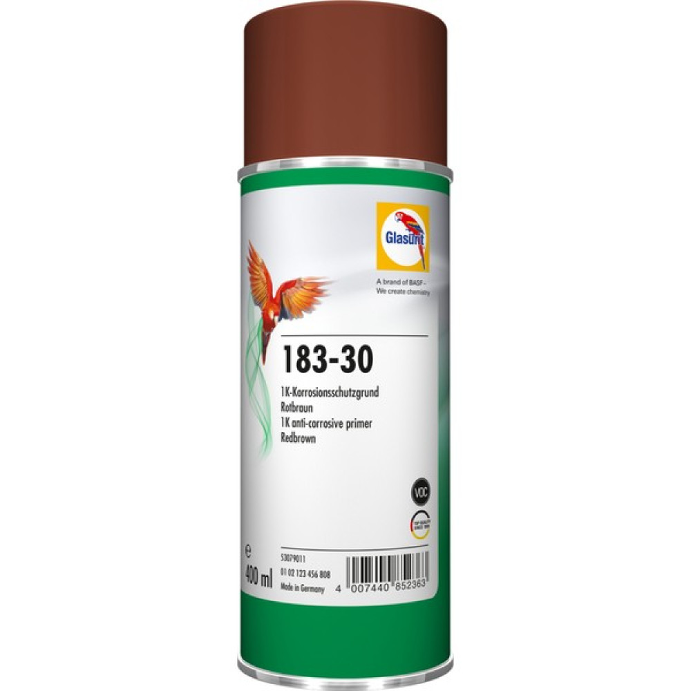 Glasurit 183-70 Sprey Anti Korozyon Astarı Kızıl Kahve 400 ml Boya Malzemeleri Fiyatı