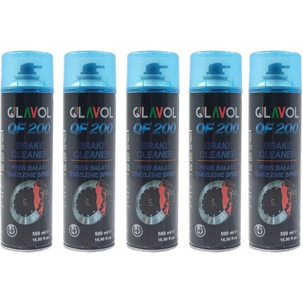 Glavol Fren Balata Temizleyici Sprey 500 ml 5 Adet Oto Boyaları Fiyatı