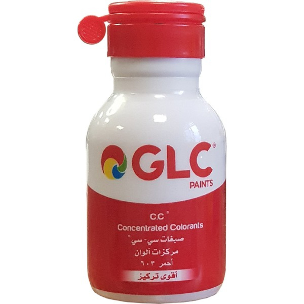 GLC PAINTS cc Colorant 50 Ml. Renklendirici Renk Tüpü - Kırmızı Boyalar Fiyatı