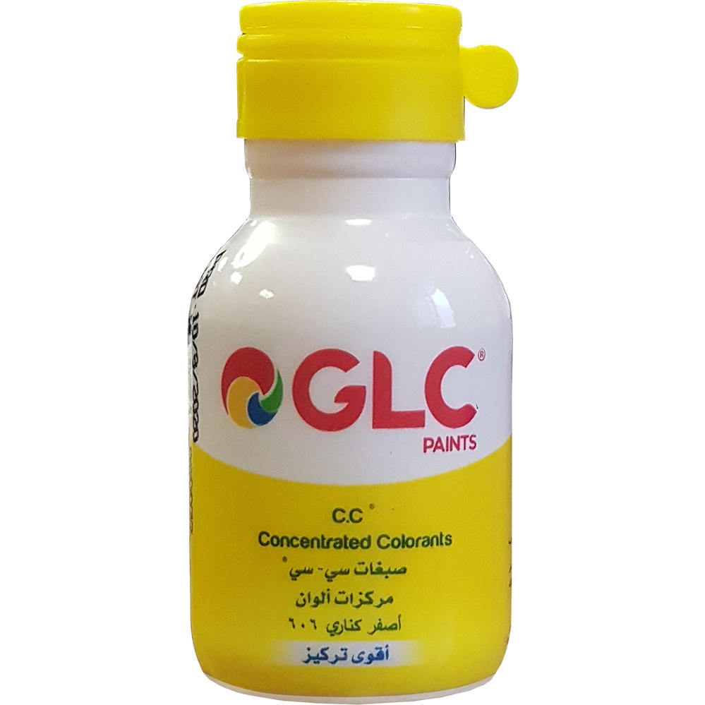 GLC PAINTS cc Colorant 50 Ml. Renklendirici Renk Tüpü - Sarı Boyalar Fiyatı