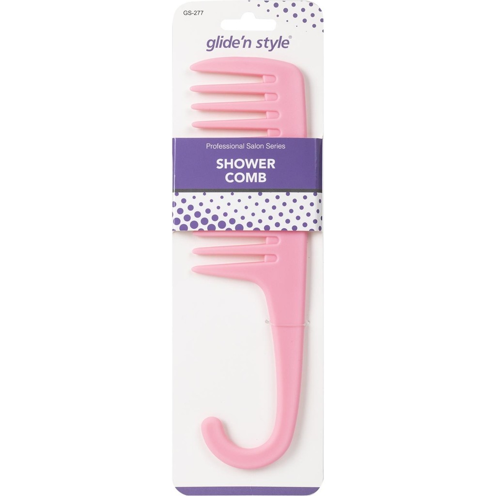 Glide'n Style Glide’n Style Pembe Duş Tarağı – Islak & Kuru Saç Açıcı, Geniş Dişli, Askılı Tarak Diğer Fiyatı
