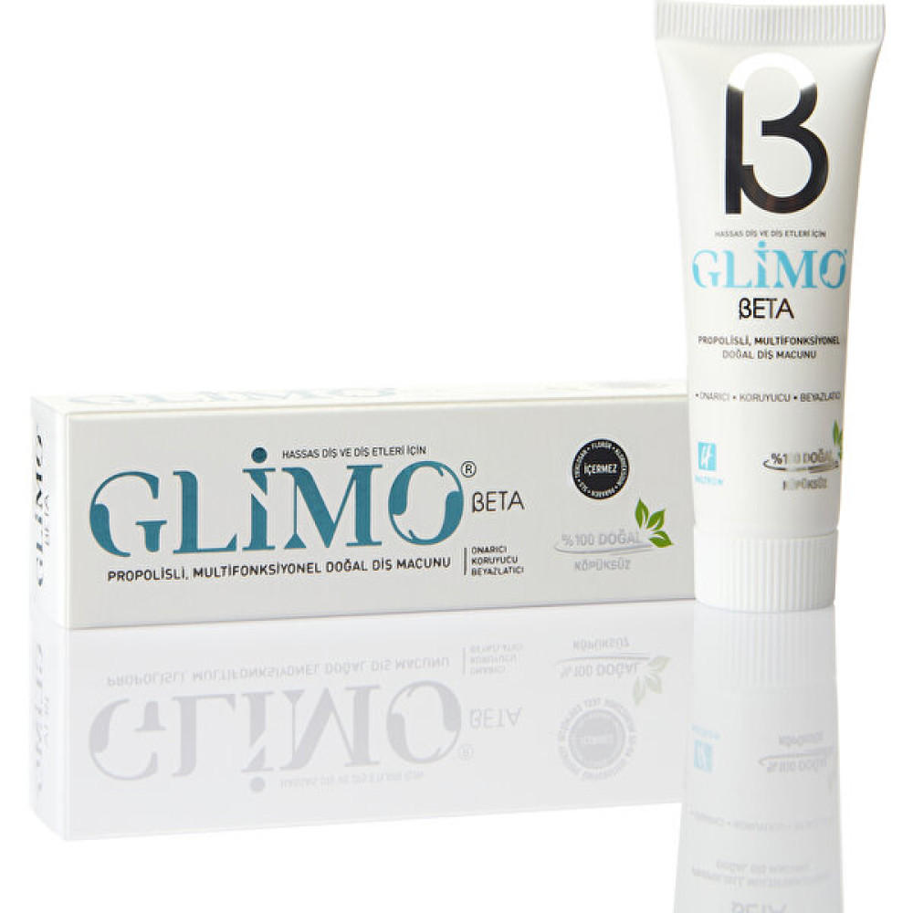 Glimo Beta Hassas Diş ve Diş Etleri İçin Propolisli %100 Doğal Diş Macunu 20 ml Diş Macunları Fiyatı
