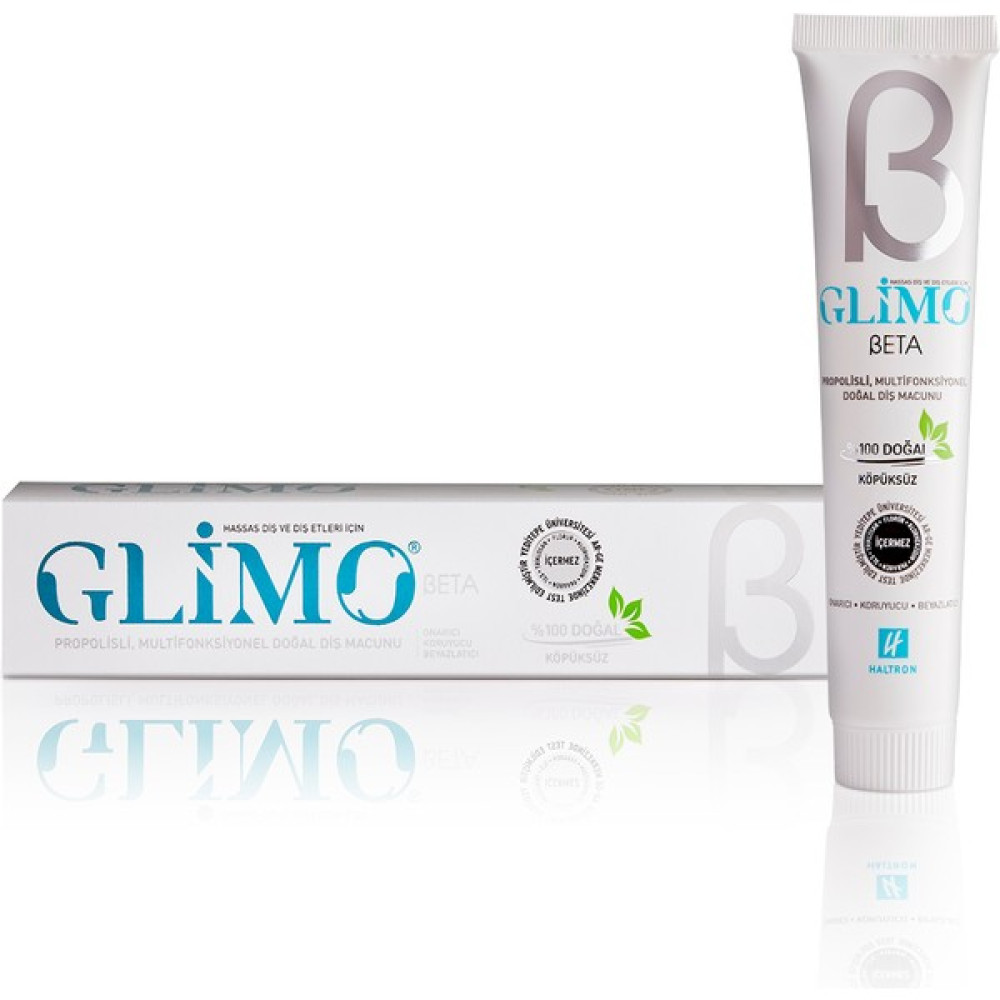 Glimo Beta Hassas Diş ve Diş Etleri İçin Propolisli %100 Doğal Diş Macunu 75 ml Diş Macunları Fiyatı