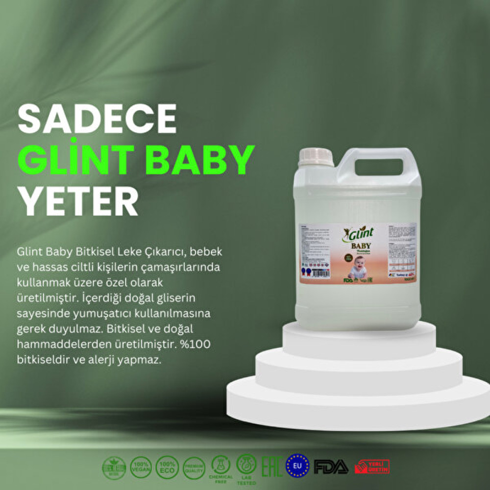 Glint Baby 5 Lt Bitkisel Bebek Yenidoğan Biberon Emzik Temizleyici Biberon Fiyatı